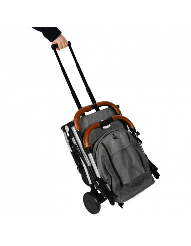 Carucior sport usor S-16 BUF BOOF gri 0- 36 luni 180 grade