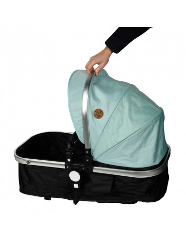 Carucior 2 in 1 reversibil S-18 BUF BOOF Oxford Green 0 36
