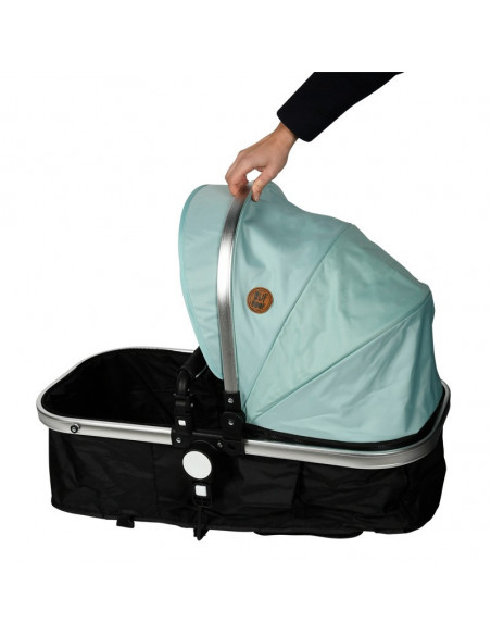 Carucior 2 in 1 reversibil S-18 BUF BOOF Oxford Green 0 36