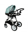 Carucior 2 in 1 reversibil S-18 BUF BOOF Oxford Green 0 36