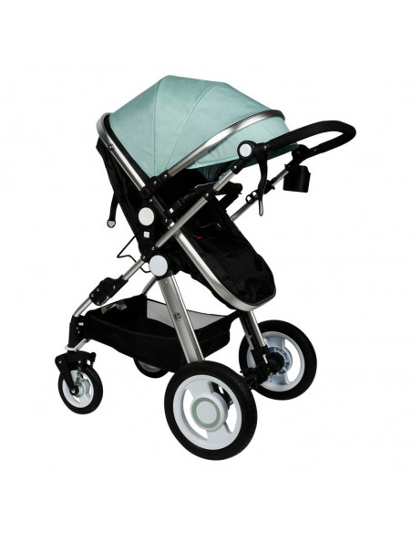 Carucior 2 in 1 reversibil S-18 BUF BOOF Oxford Green 0 36
