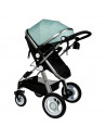 Carucior 2 in 1 reversibil S-18 BUF BOOF Oxford Green 0 36