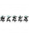 Carucior 2 in 1 reversibil S-18 BUF BOOF Oxford Green 0 36