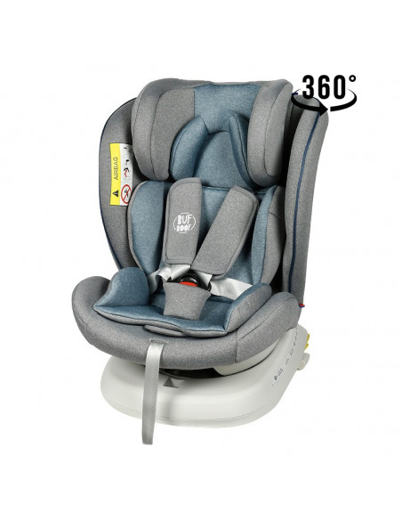 Scaun Auto Tweety Plus DELUXE BUF BOOF Light Blue cu Isofix