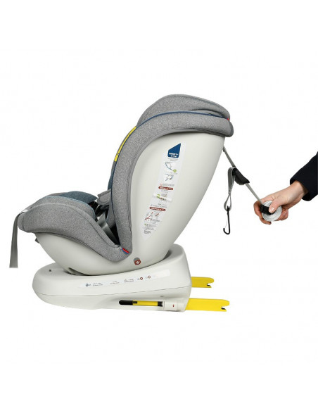 Scaun Auto Tweety Plus DELUXE BUF BOOF Light Blue cu Isofix