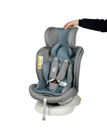 Scaun Auto Tweety Plus DELUXE BUF BOOF Light Blue cu Isofix
