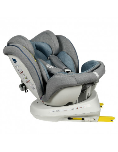 Scaun Auto Tweety Plus DELUXE BUF BOOF Light Blue cu Isofix