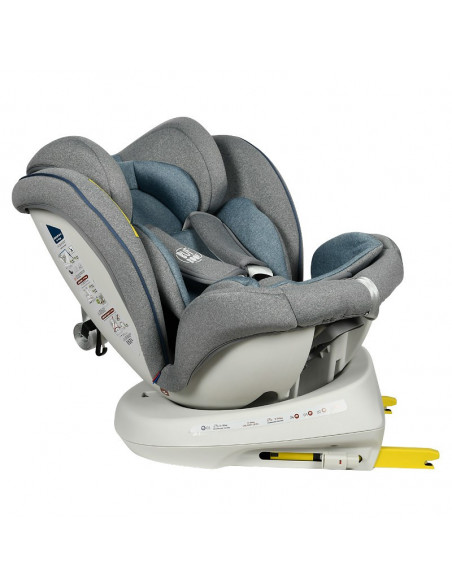 Scaun Auto Tweety Plus DELUXE BUF BOOF Light Blue cu Isofix