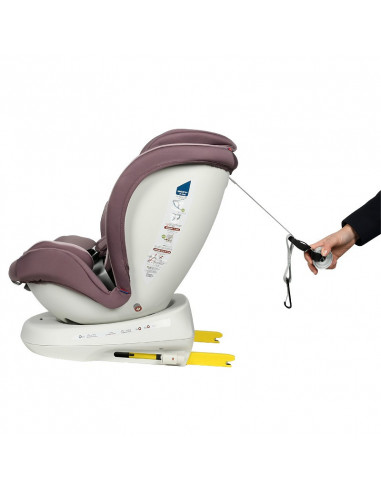Scaun Auto Tweety Plus DELUXE BUF BOOF Light Red cu Isofix