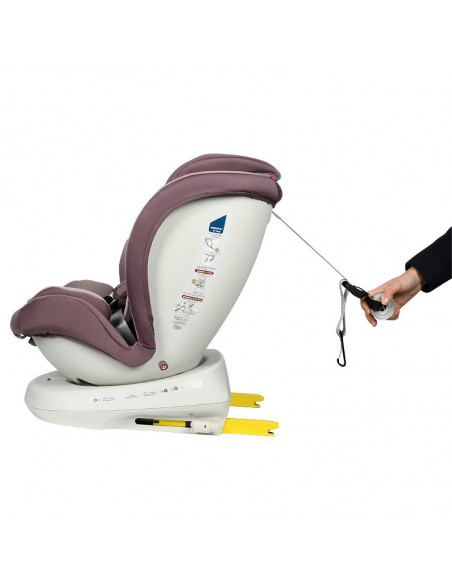 Scaun Auto Tweety Plus DELUXE BUF BOOF Light Red cu Isofix
