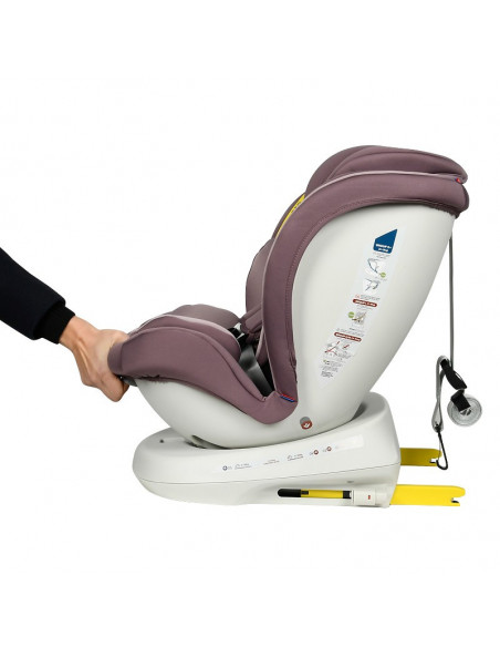 Scaun Auto Tweety Plus DELUXE BUF BOOF Light Red cu Isofix