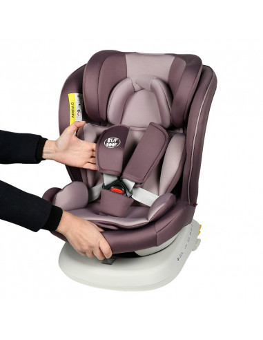 Scaun Auto Tweety Plus DELUXE BUF BOOF Light Red cu Isofix