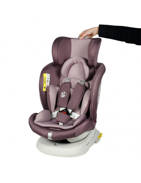 Scaun Auto Tweety Plus DELUXE BUF BOOF Light Red cu Isofix