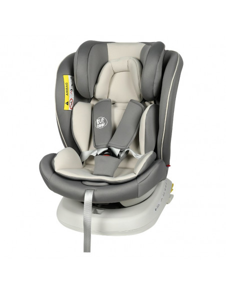 Scaun Auto Tweety Plus DELUXE BUF BOOF Light Grey cu Isofix