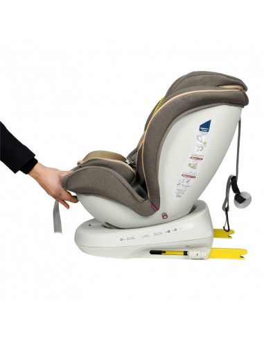 Scaun Auto Tweety Plus DELUXE BUF BOOF LightBrown cu Isofix