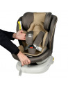 Scaun Auto Tweety Plus DELUXE BUF BOOF LightBrown cu Isofix