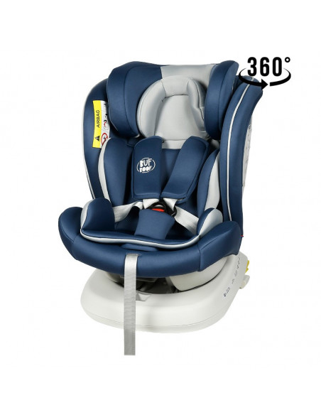 Scaun Auto Tweety Plus DELUXE BUF BOOF Indigo cu Isofix rotativ
