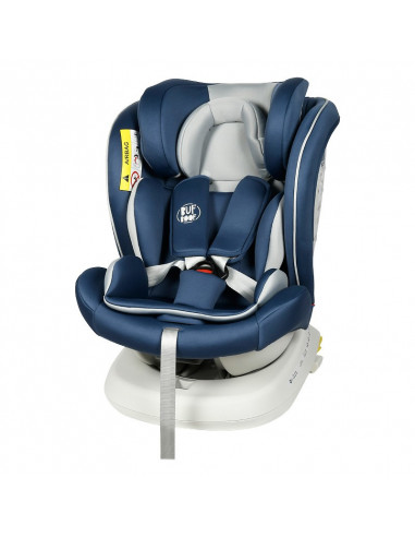 Scaun Auto Tweety Plus DELUXE BUF BOOF Indigo cu Isofix rotativ