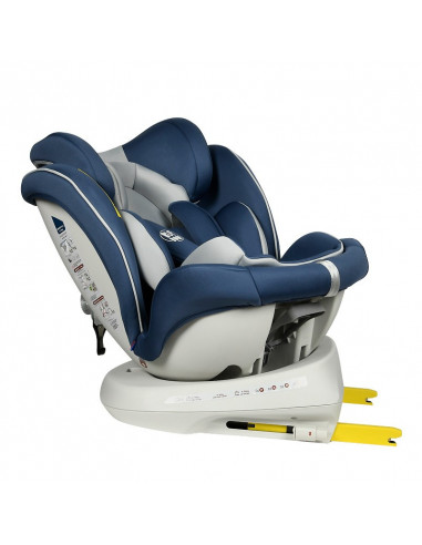 Scaun Auto Tweety Plus DELUXE BUF BOOF Indigo cu Isofix rotativ