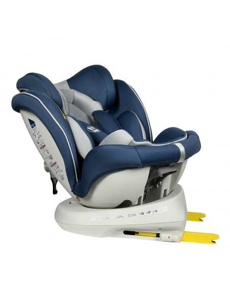 Scaun Auto Tweety Plus DELUXE BUF BOOF Indigo cu Isofix rotativ