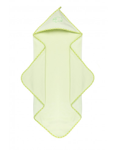 Prosop cu gluga Sensillo SHEEP 80x80 cm Green,SILLO-4150