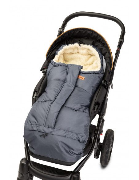 Sac de iarna Sensillo 3 in 1 lana Grafit,SILLO-8477