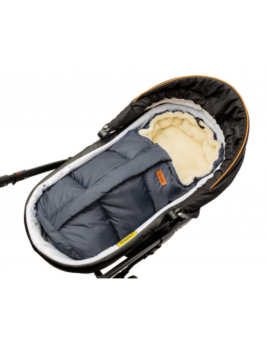 Sac de iarna Sensillo 3 in 1 lana Grafit,SILLO-8477