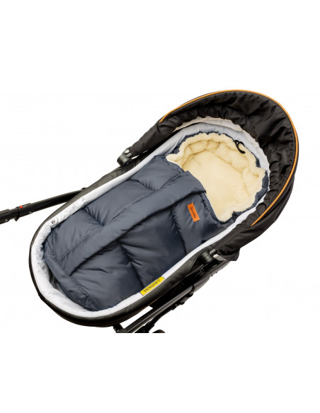 Sac de iarna Sensillo 3 in 1 lana Grafit,SILLO-8477