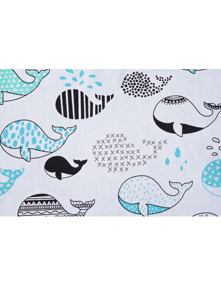 Paturica nou-nascut Sensillo Minky Wrap Albastru 80x80