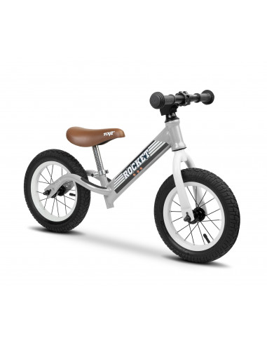 Bicicleta fara pedale Toyz ROCKET Grey,TOYZ-0121