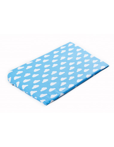 Husa pentru perna Sensillo 38x60 cm Nori Albastri,SILLO-20541