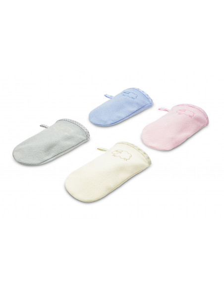 Set de manusi pentru baie 100% bumbac Sensillo,SILLO-1020