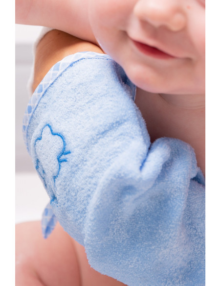 Set de manusi pentru baie 100% bumbac Sensillo,SILLO-1020