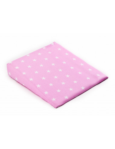 Husa pentru perna Sensillo 30x38 cm Stelute Roz,SILLO-20552