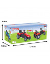 Tractor cu pedale Pilsan MEGA Rosu,07 321-3