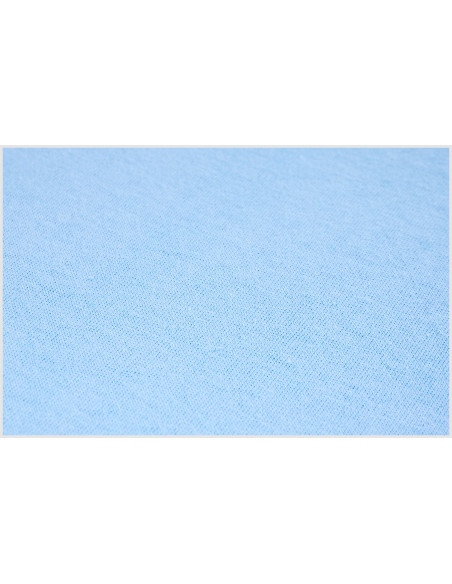 Cearsaf de bumbac jersey cu elastic Sensillo 120x60 cm