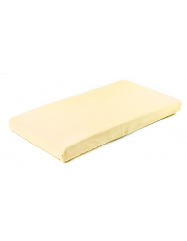 Cearsaf de bumbac jersey cu elastic Sensillo 120x60 cm