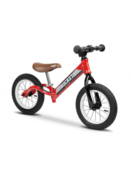 Bicicleta fara pedale Toyz ROCKET Red,TOYZ-0123