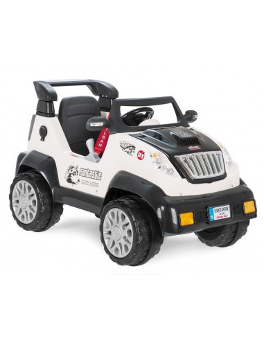 Jeep electric cu telecomanda Pilsan FANTASTIC 12V Alb,05 234