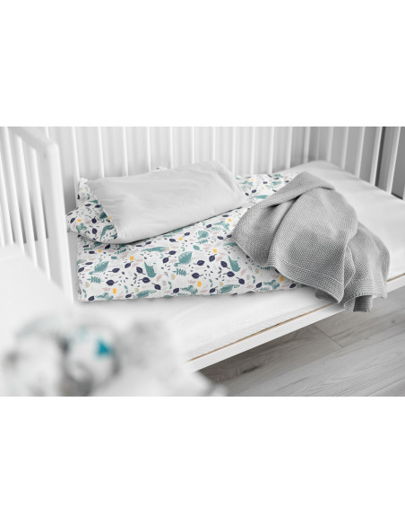 Set lenjerie de pat cu 2 piese Sensillo Animale,SILLO-4377