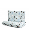 Set lenjerie de pat cu 2 piese Sensillo Jeleuri,SILLO-4376