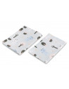 Set lenjerie de pat cu 2 piese Sensillo Jeleuri,SILLO-4376