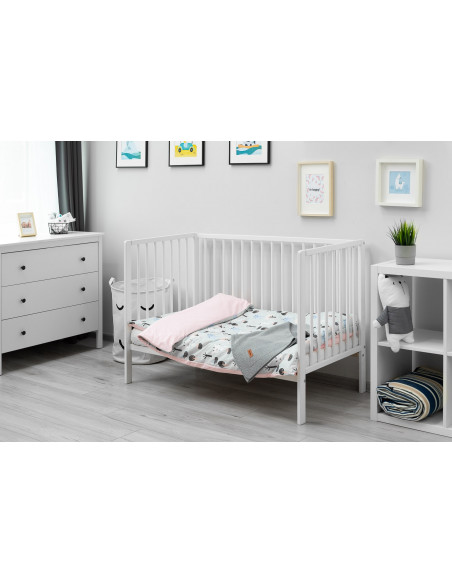 Set lenjerie de pat cu 2 piese Sensillo Jeleuri,SILLO-4376