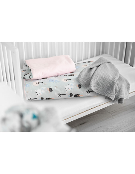 Set lenjerie de pat cu 2 piese Sensillo Jeleuri,SILLO-4376
