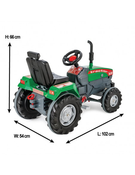 Tractor cu pedale Pilsan SUPER Rosu,07 294-2