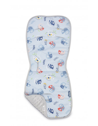 Saltea suplimentara pentru carucior 100% bumbac Sensillo MINKY
