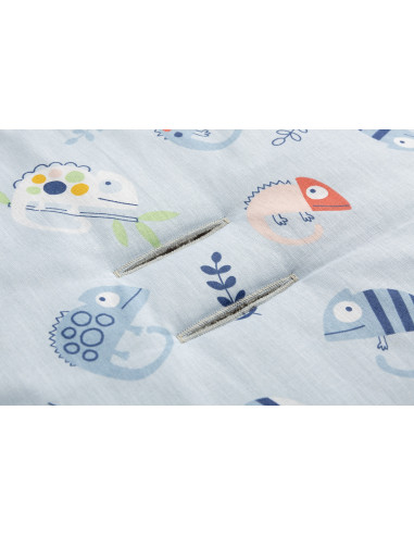 Saltea suplimentara pentru carucior 100% bumbac Sensillo MINKY