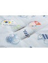 Saltea suplimentara pentru carucior 100% bumbac Sensillo MINKY