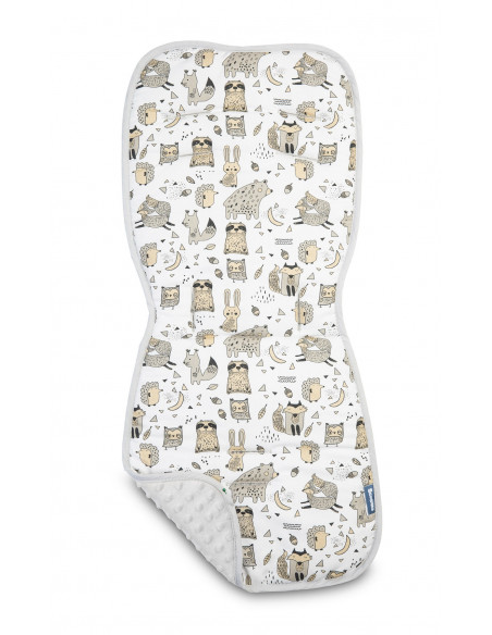 Saltea suplimentara pentru carucior 100% bumbac Sensillo MINKY
