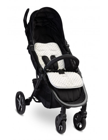 Saltea suplimentara pentru carucior 100% bumbac Sensillo MINKY